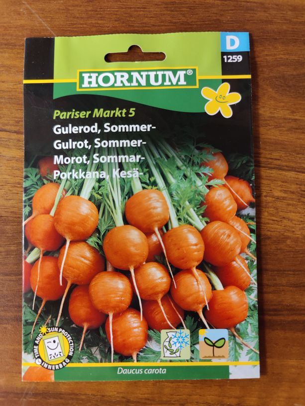Porkkana Daucus carota ´Pariser markt 5´