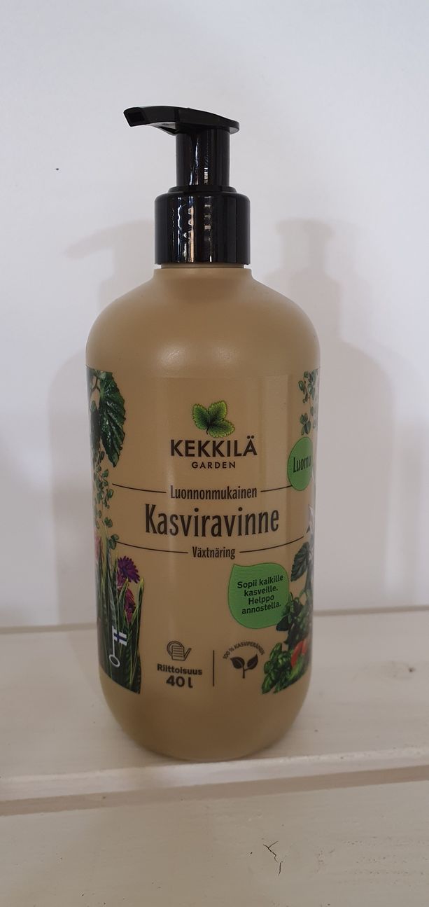 Luonnonmukainen kasviravinne (Kekkilä) 0,4l